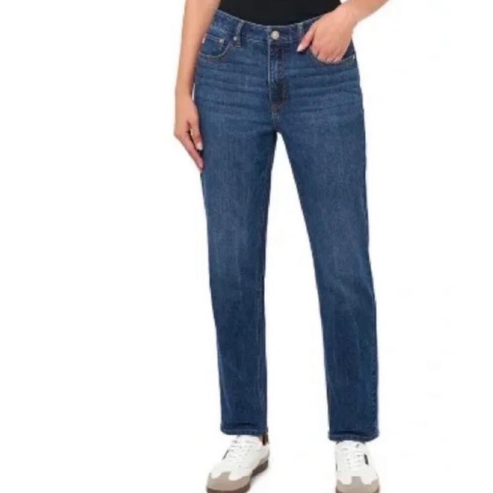 NWT Seven7 90's Straight Jean in Divine Denim Medium-Dark Wash Size 6